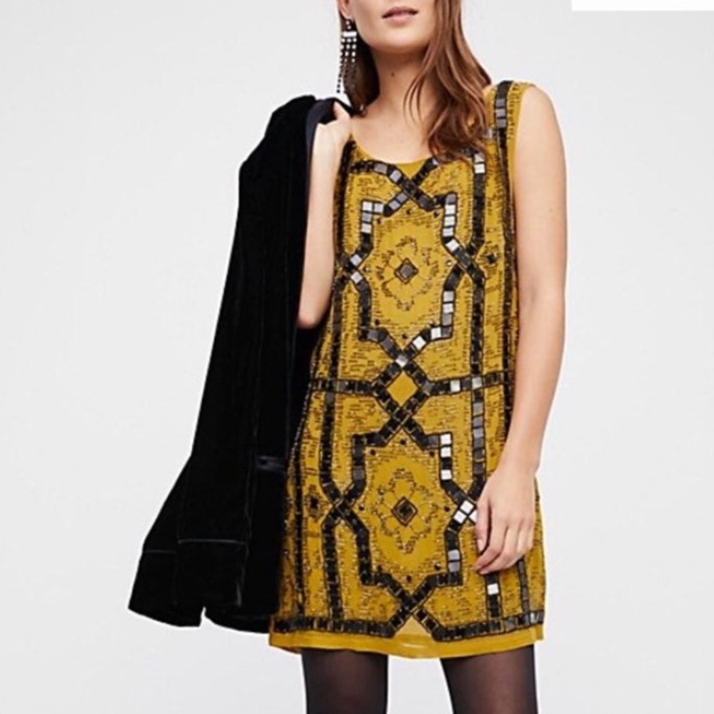 FREE PEOPLE SPEAK EASY DRESS SIZE 4